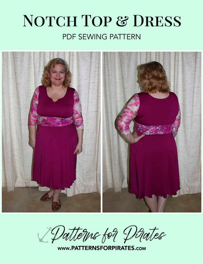 Notch Top & Dress