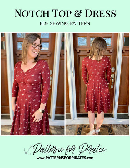 Notch Top & Dress