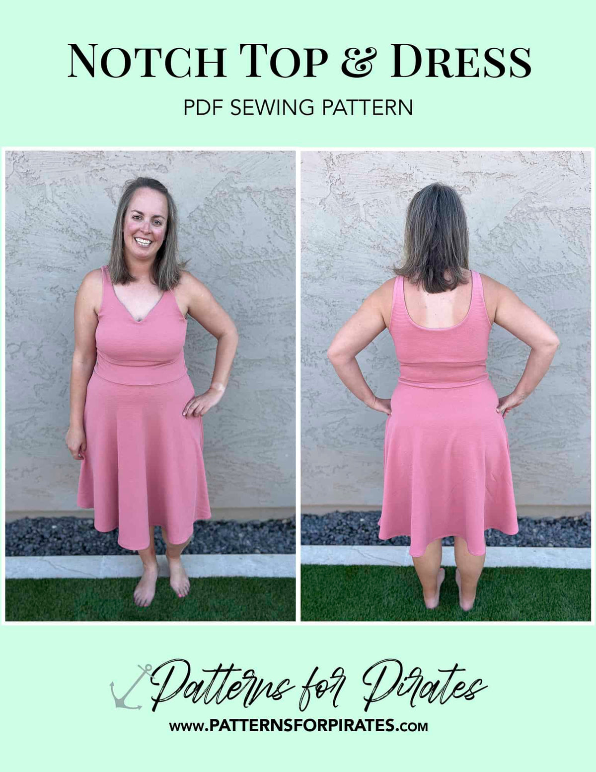 Notch Top & Dress