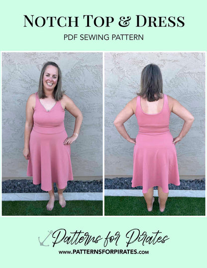 Notch Top & Dress