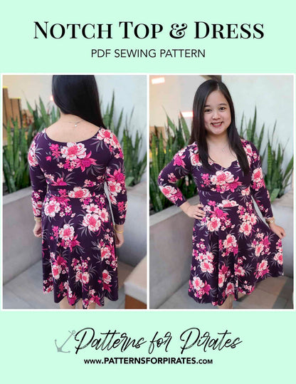 Notch Top & Dress