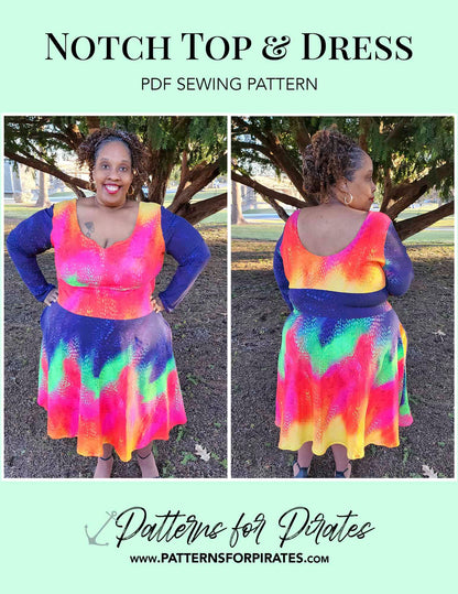 Notch Top & Dress