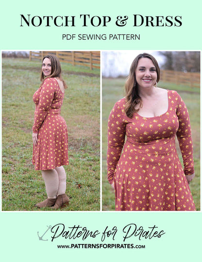 Notch Top & Dress