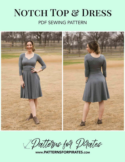 Notch Top & Dress