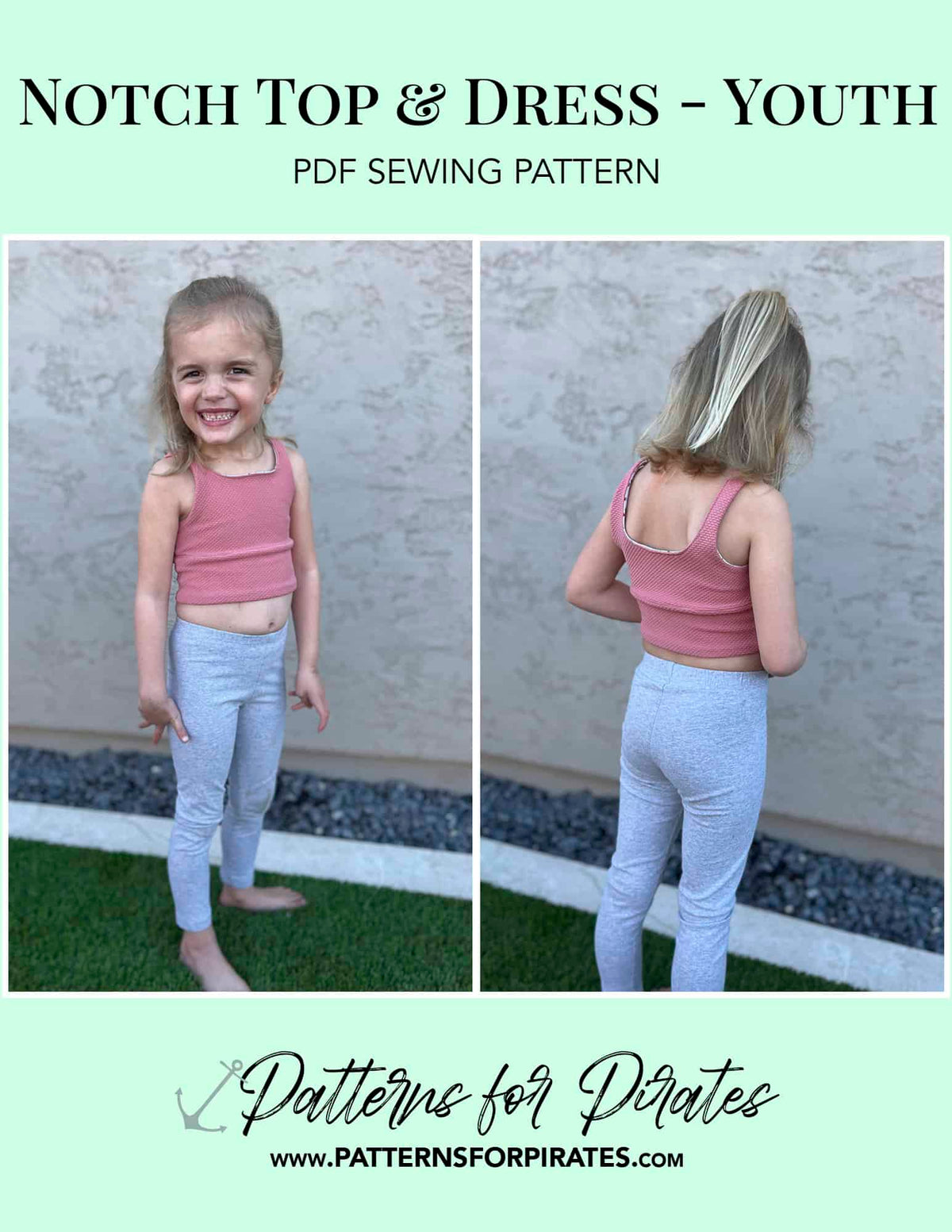 Notch Top & Dress - Youth