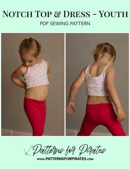Notch Top & Dress - Youth
