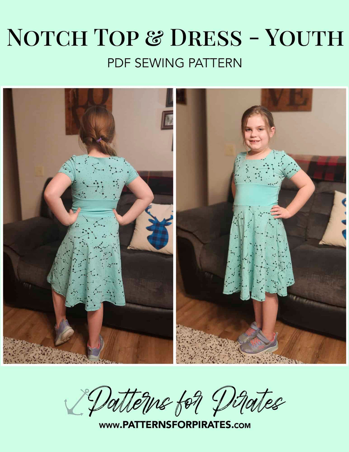 Notch Top & Dress - Youth