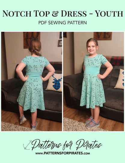 Notch Top & Dress - Youth
