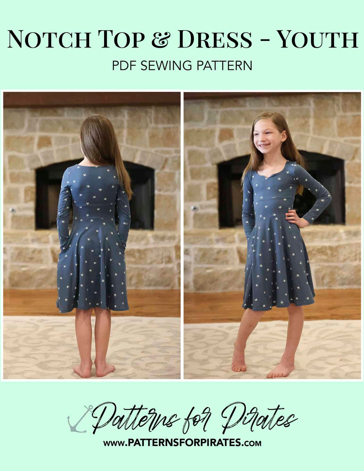 Notch Top & Dress - Youth