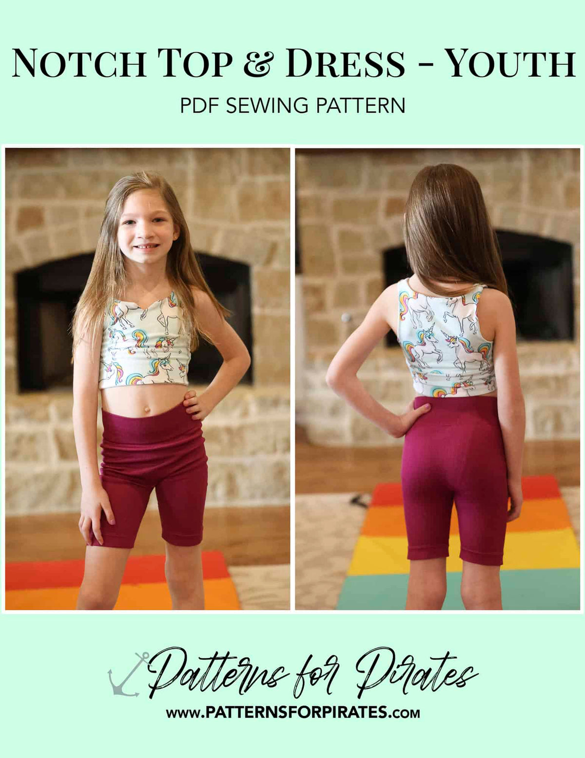 Notch Top & Dress - Youth