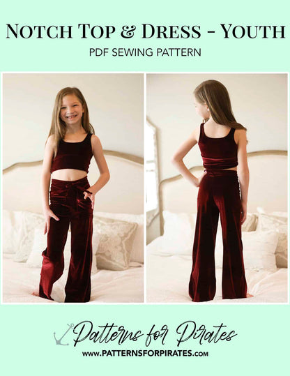 Notch Top & Dress - Youth