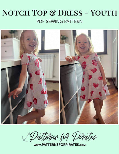 Notch Top & Dress - Youth