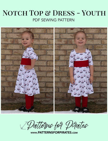 Notch Top & Dress - Youth