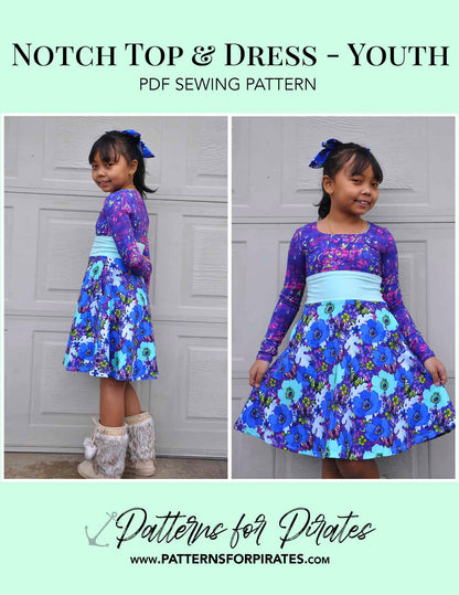 Notch Top & Dress - Youth