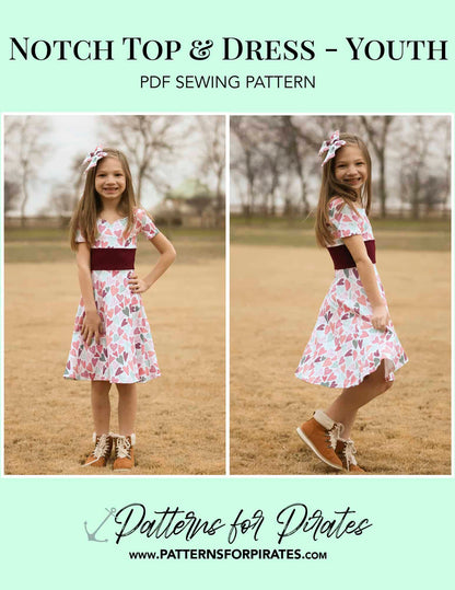 Notch Top & Dress - Youth