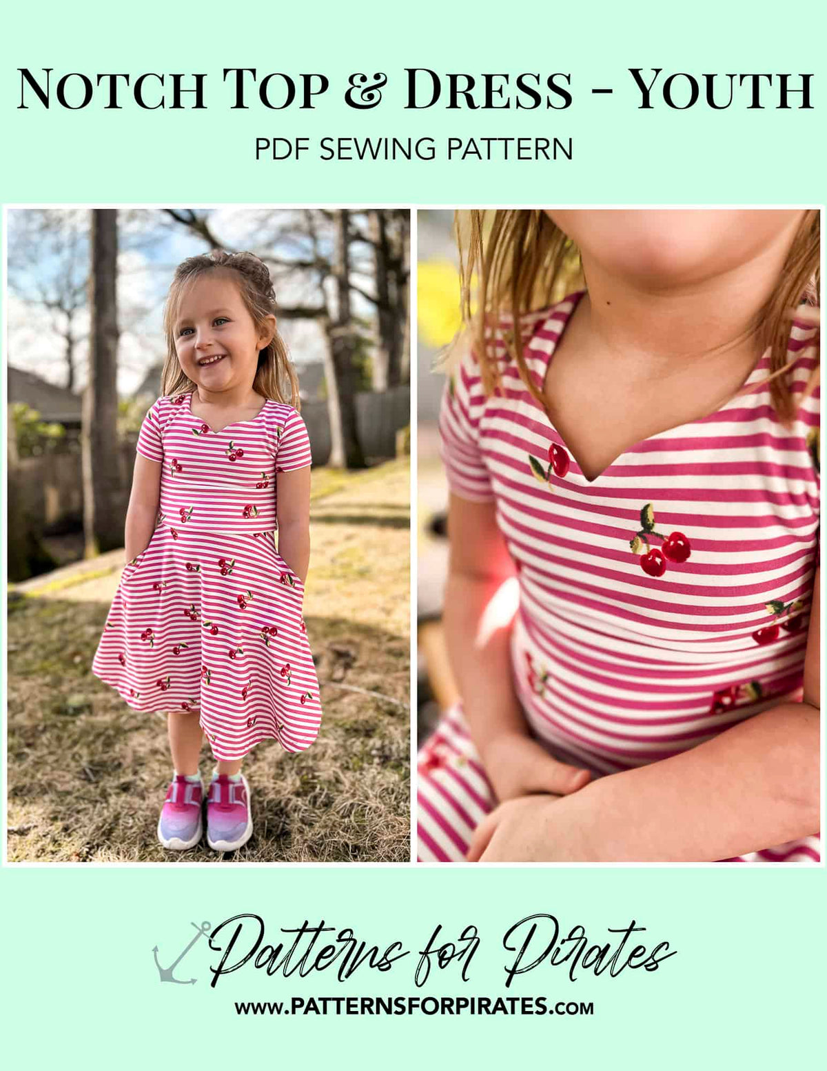 Notch Top & Dress - Youth
