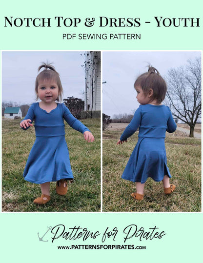 Notch Top & Dress - Youth
