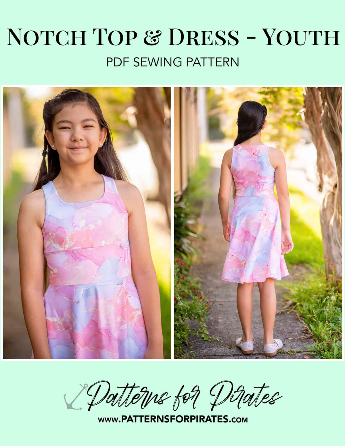 Notch Top & Dress - Youth