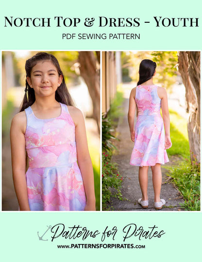 Notch Top & Dress - Youth