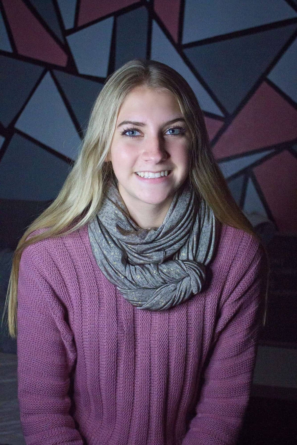 Free Braided Infinity Scarf
