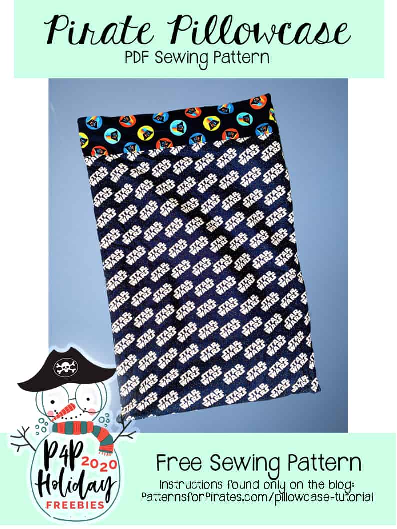 Free Pirate Pillowcase