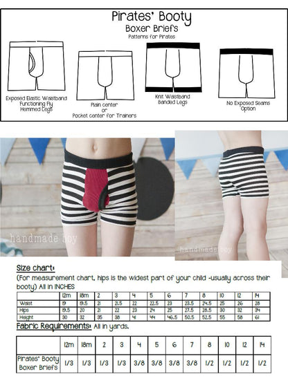 Pirates' Booty Boxer Briefs