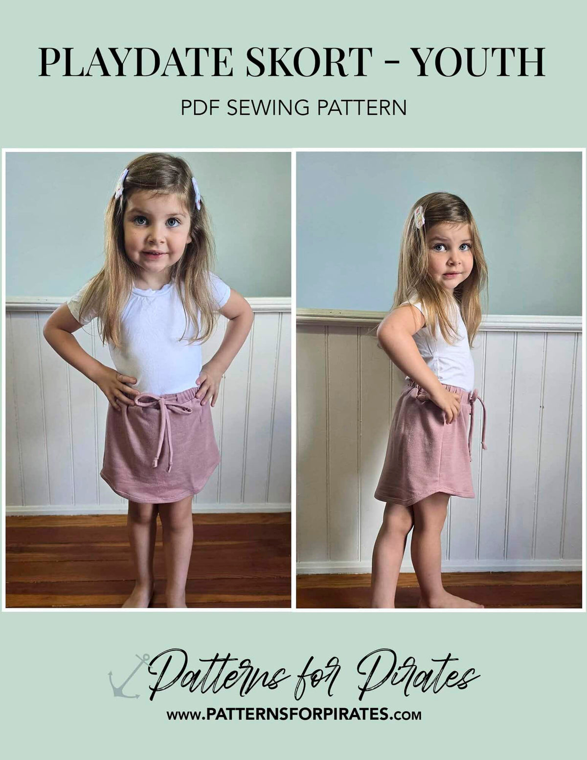 Playdate Skort- Youth