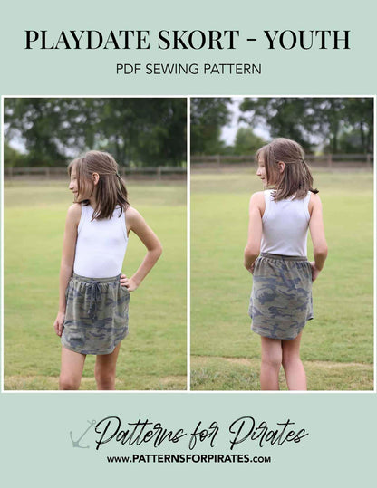 Playdate Skort- Youth