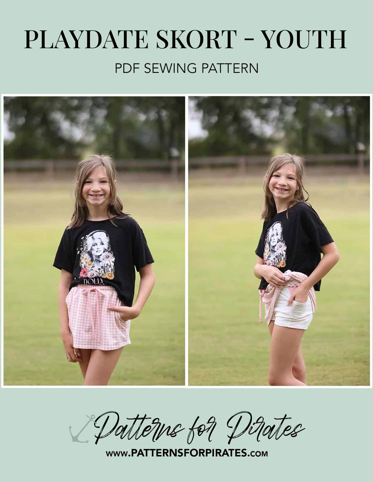 Playdate Skort- Youth