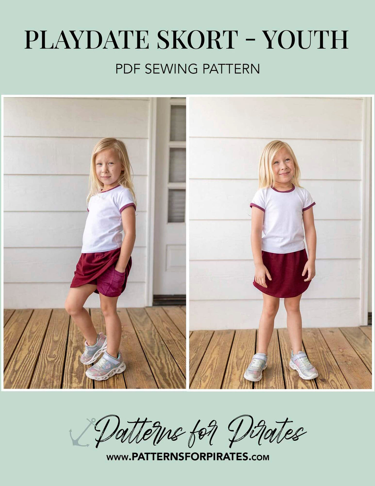Playdate Skort- Youth