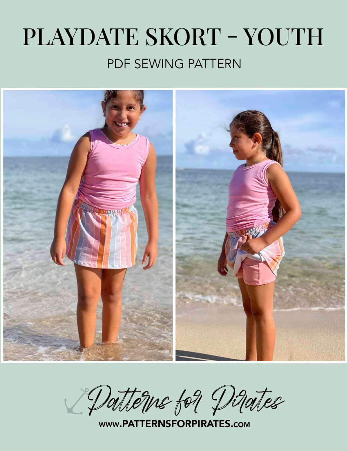 Playdate Skort- Youth