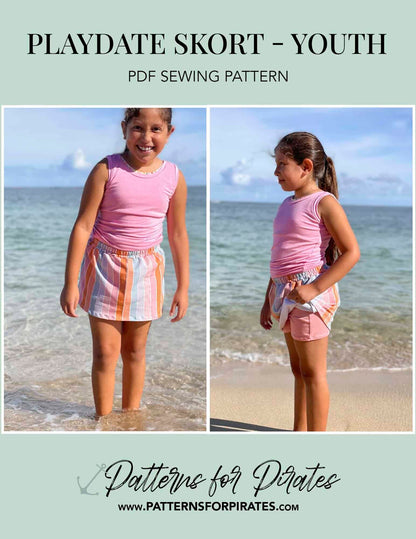 Playdate Skort- Youth