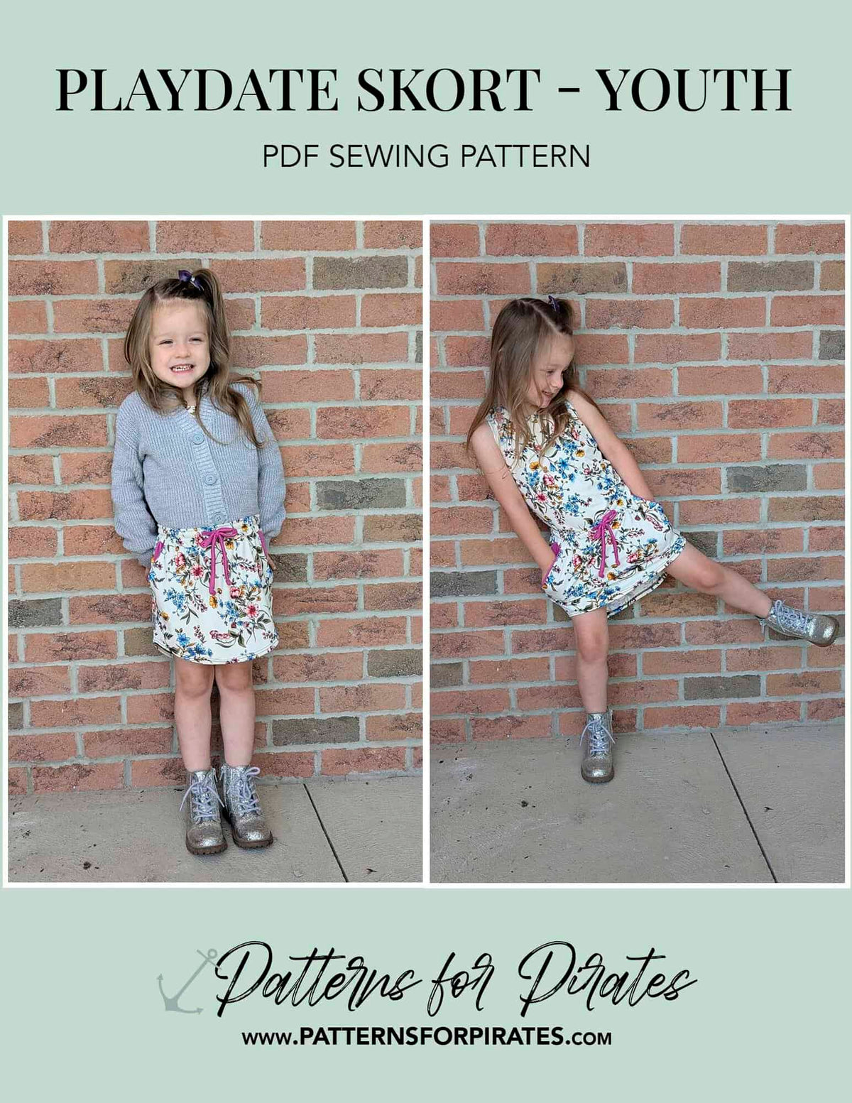 Playdate Skort- Youth