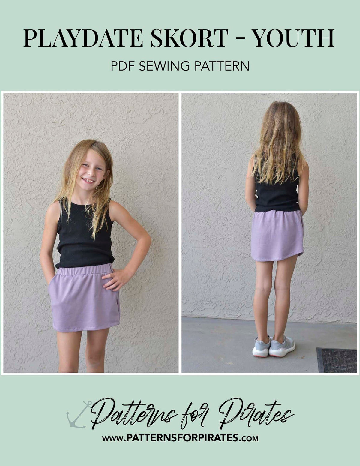Playdate Skort- Youth