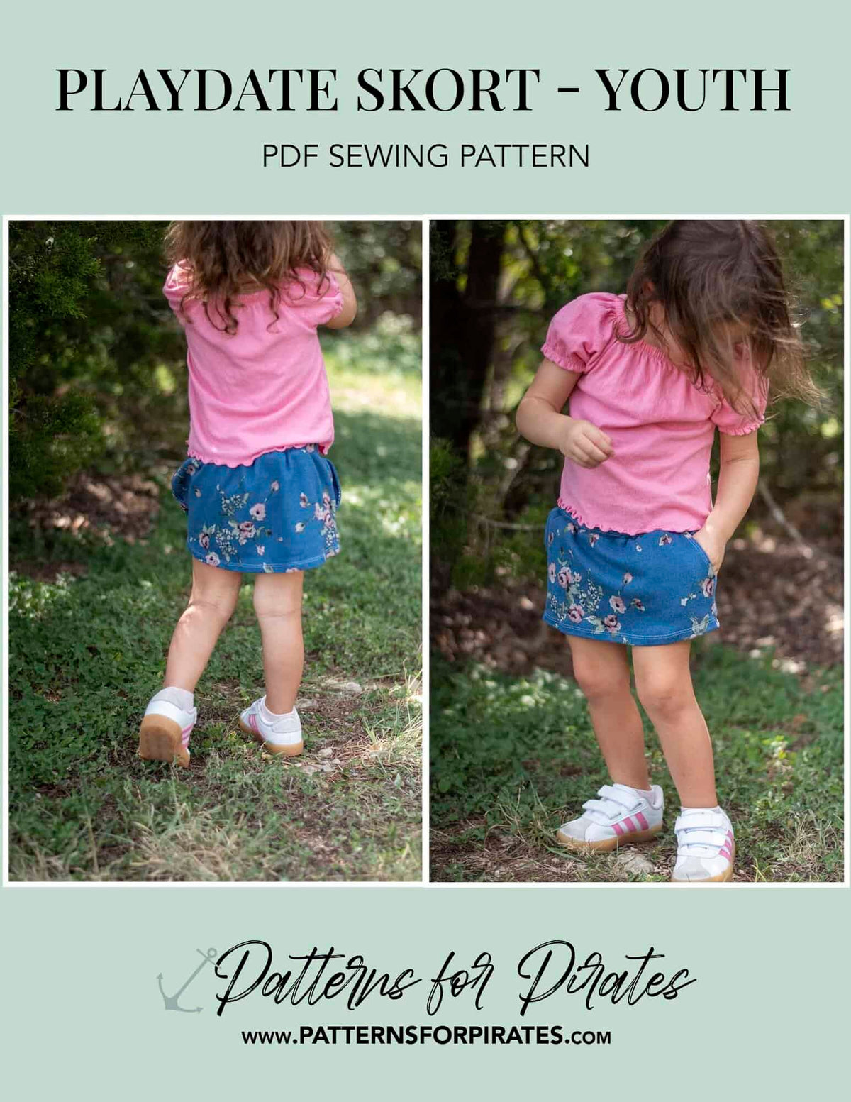 Playdate Skort- Youth