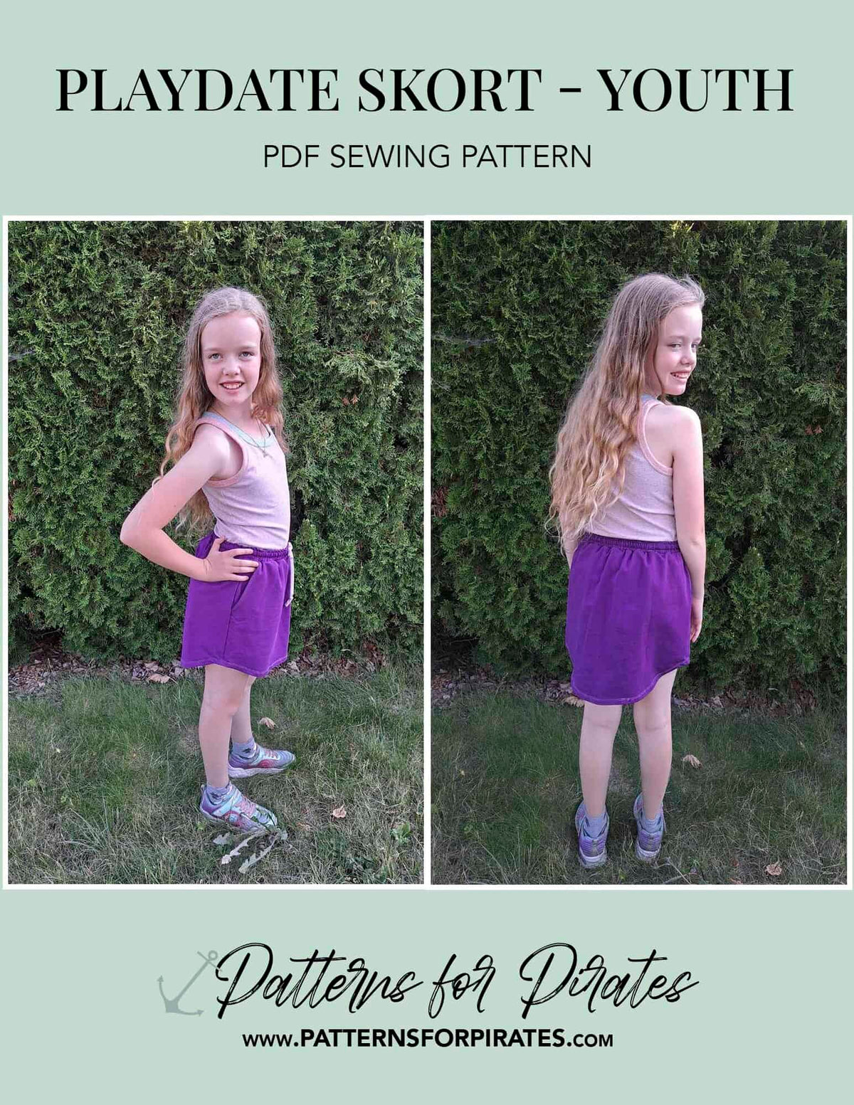 Playdate Skort- Youth