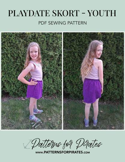 Playdate Skort- Youth