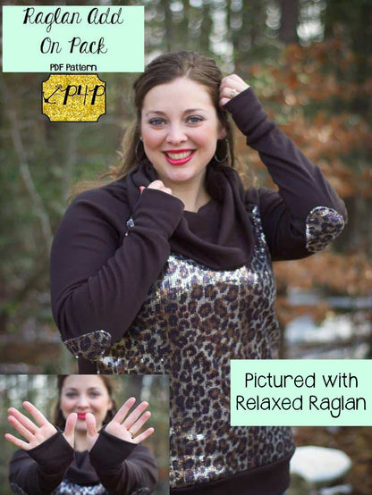 Relaxed Raglan and Add on Pack Bundle