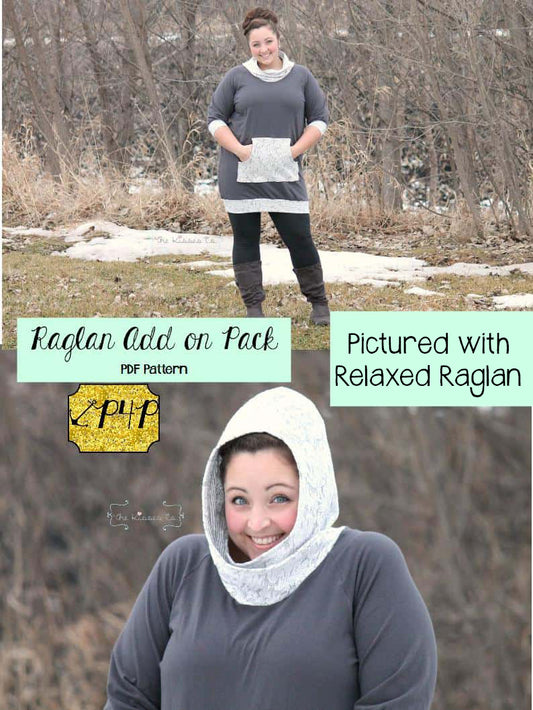 Relaxed Raglan and Add on Pack Bundle