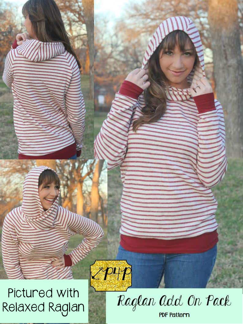 Relaxed Raglan and Add on Pack Bundle