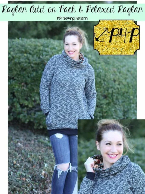 Relaxed Raglan and Add on Pack Bundle