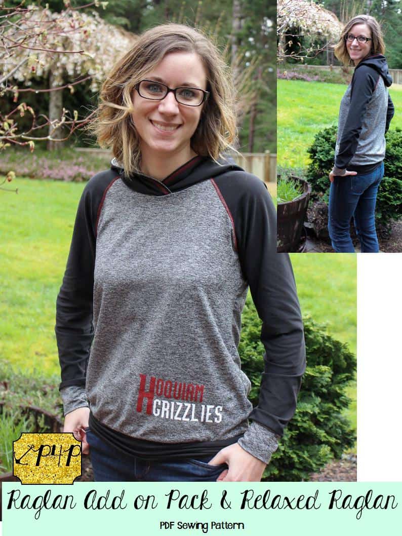 Relaxed Raglan and Add on Pack Bundle