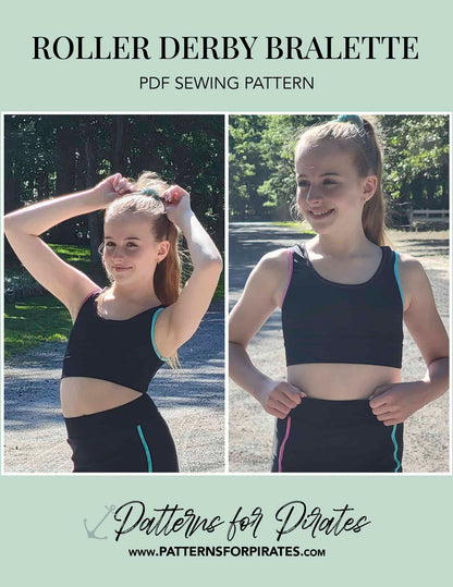 Roller Derby Bralette