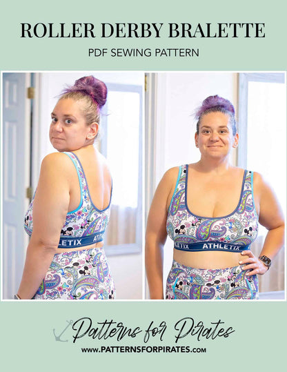 Roller Derby Bralette