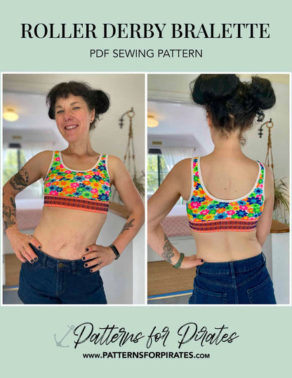 Roller Derby Bralette