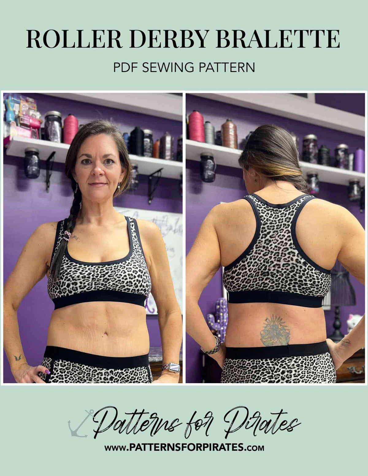 Roller Derby Bralette
