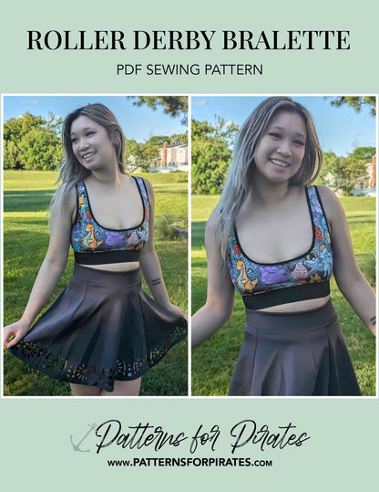 Roller Derby Bralette
