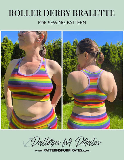 Roller Derby Bralette