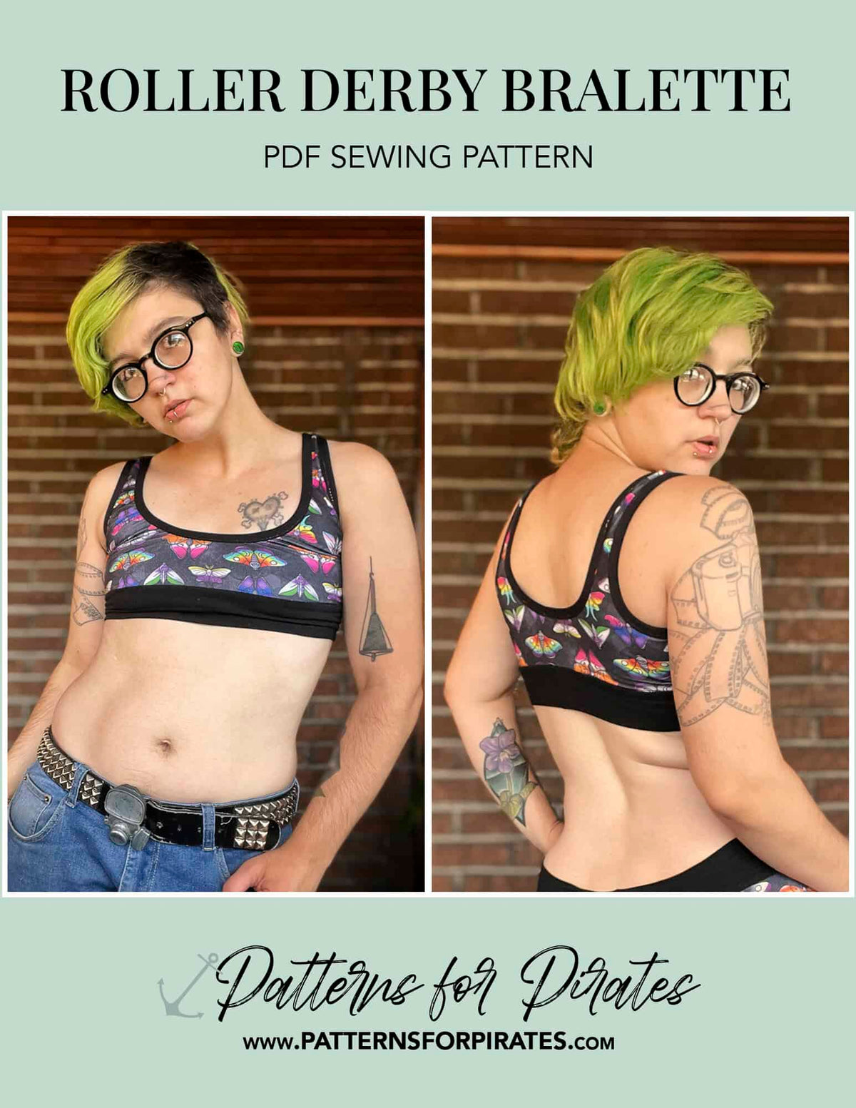 Roller Derby Bralette