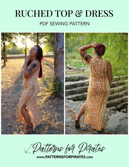 Ruched Top & Dress